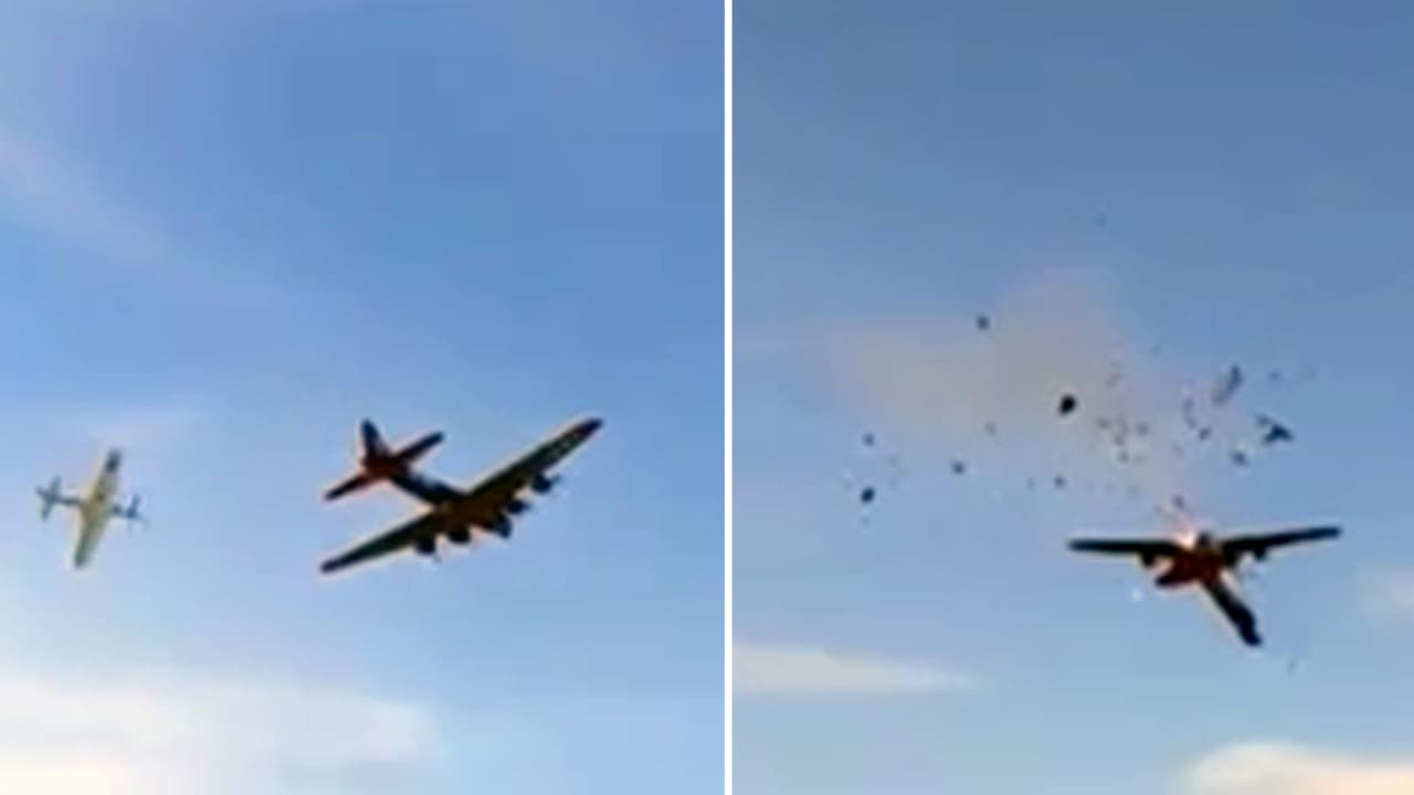 ¿Por qué iban a la misma altura y velocidad?: Investigan videos tras accidente aéreo en Dallas