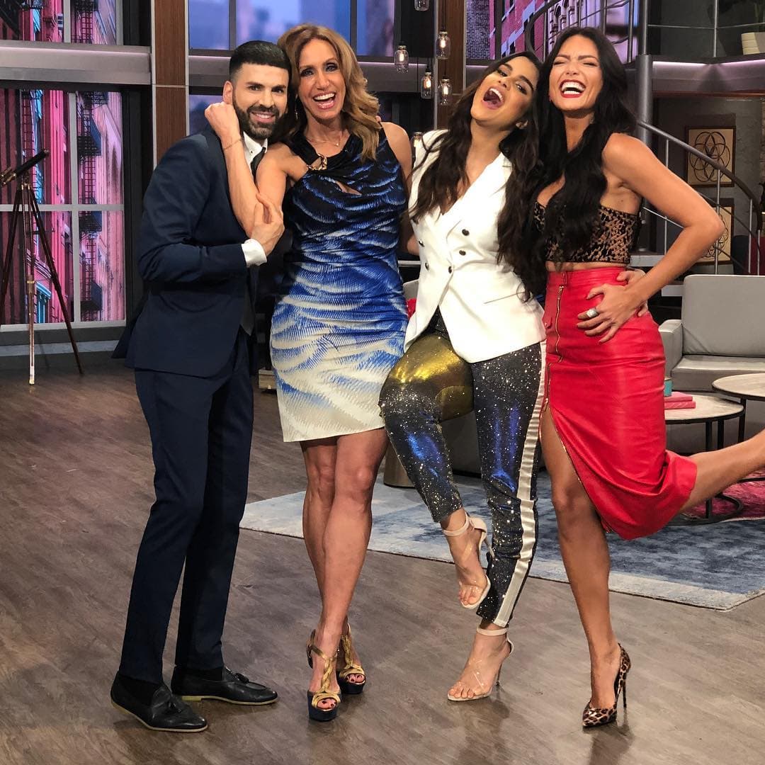 Jomari Goyso, Lili Estefan y Clarissa Molina la recibieron con los brazos abiertos.