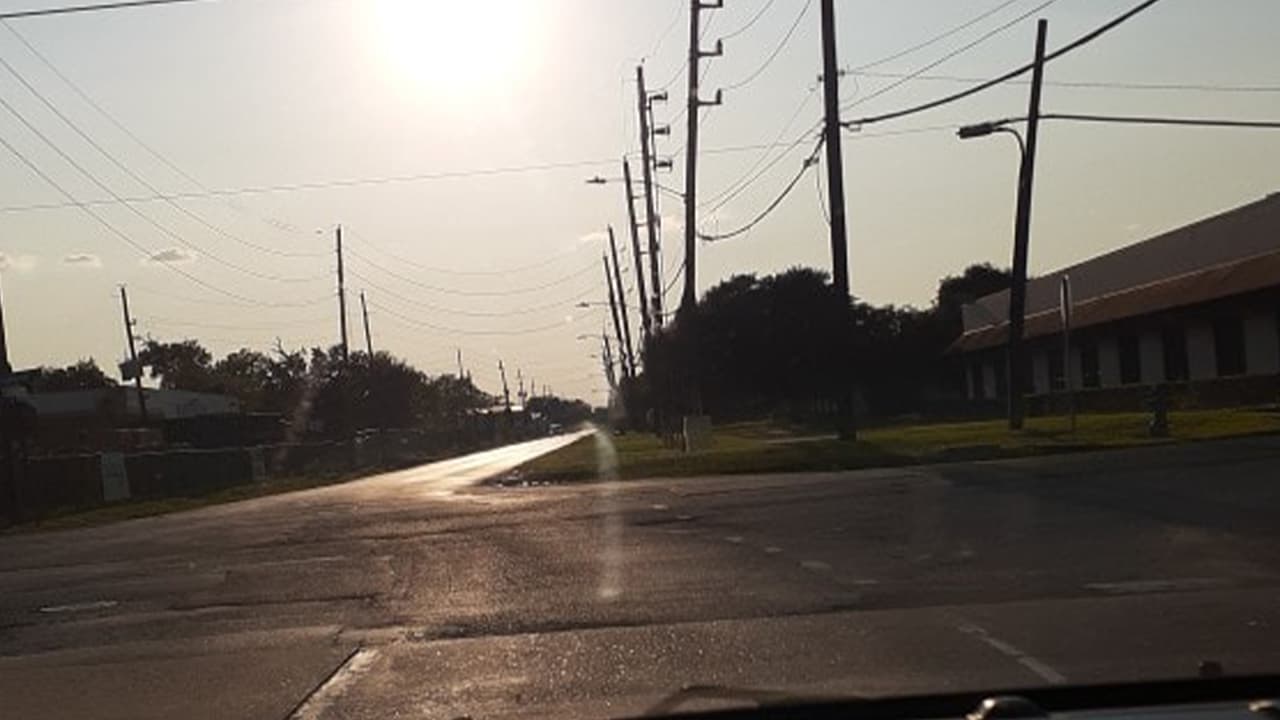 Tino López compartió esta imagen que fue tomada alrededor de las 6:00 pm.