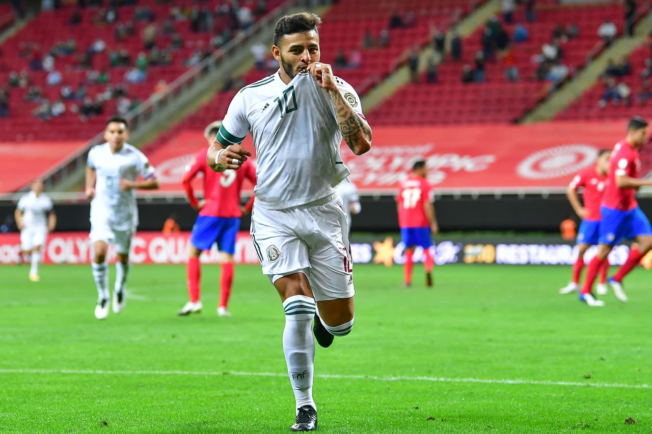 El delantero de Chivas anotó el segundo gol en el triunfo sobre Costa Rica en el Preolímpico de Concacaf.