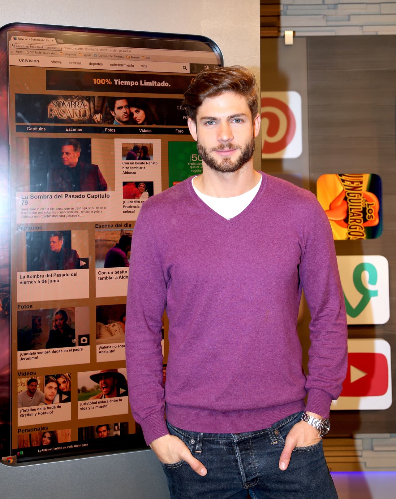 A este melodrama se incorpora otro galán de “La Sombra Del Pasado”, Horacio Pancheri. ¿Te gusta esta pareja?