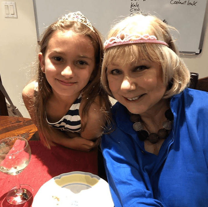 Después llegó su nieta Cristina, la segunda hija de 'Titi'.