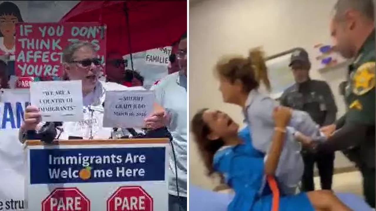 Activistas protestan por el caso de madre e hija ecuatorianas detenidas en hospital
