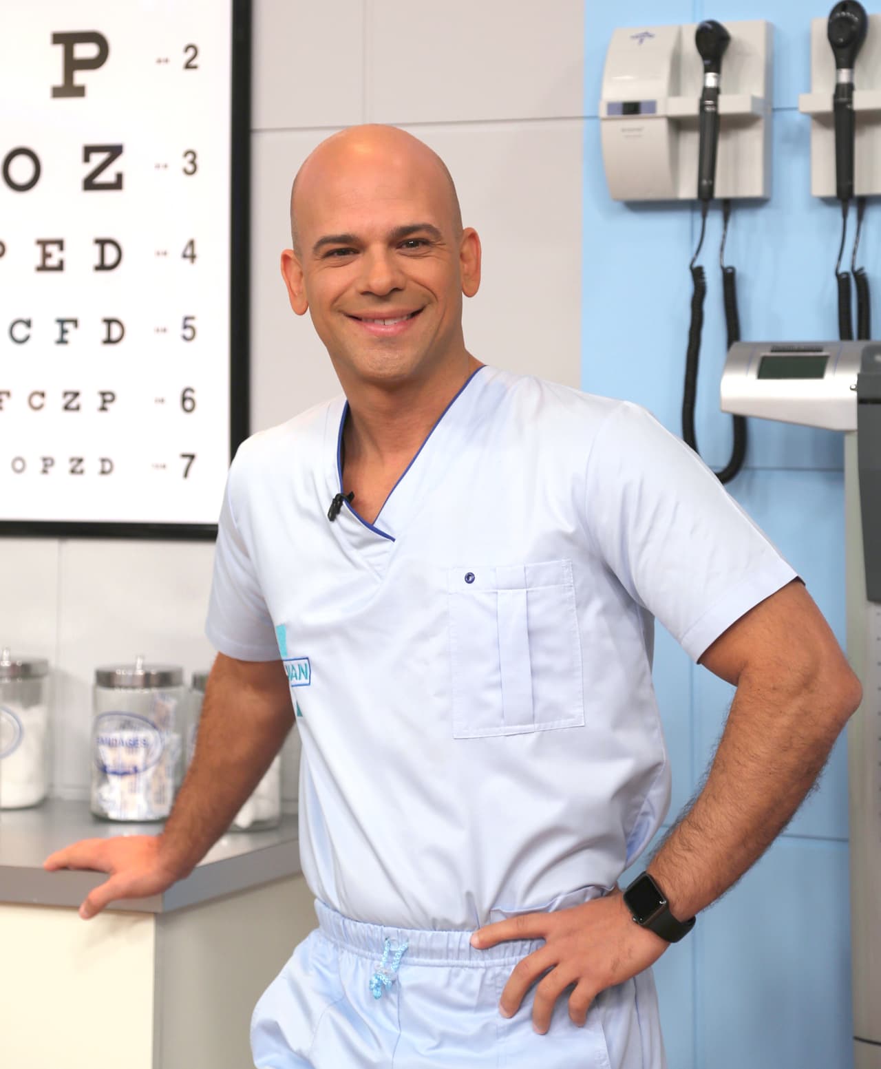 Para él, la sesión de fotos ha sido uno de los momentos favoritos de la cuarentena, dado que, en las últimas semanas se ha dedicado a informar sobre el coronavirus.