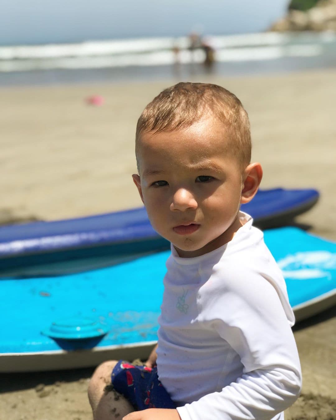 El pequeño ha tenido la fortuna de vivir varios viajes familiares. En el 2019, disfrutó pasear en las playas mexicanas.