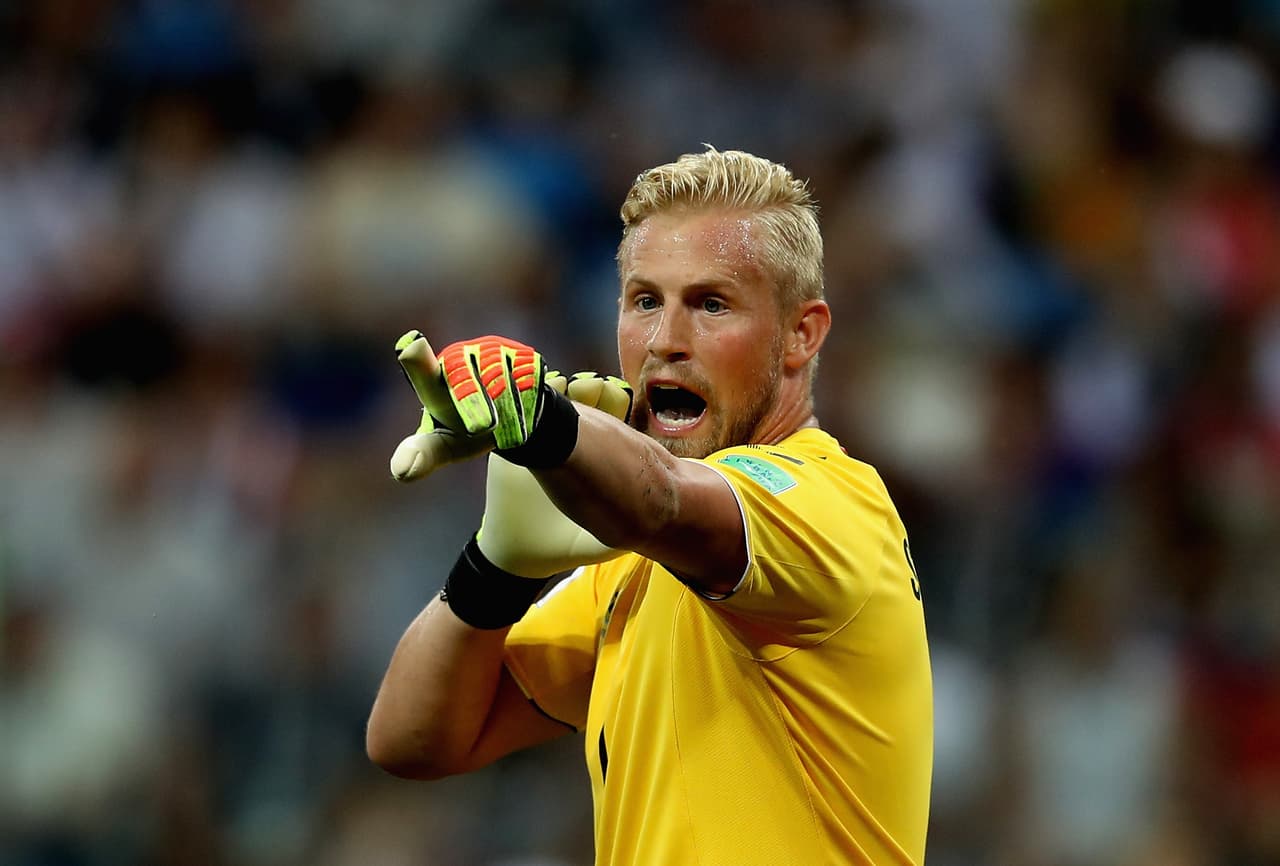 A pesar de la eliminación por penales, Kasper Schmeichel fue figura de Dinamarca y los pretendientes ya se asoman. La Roma y Chelsea estarían interesados en el portero del Leicester City.