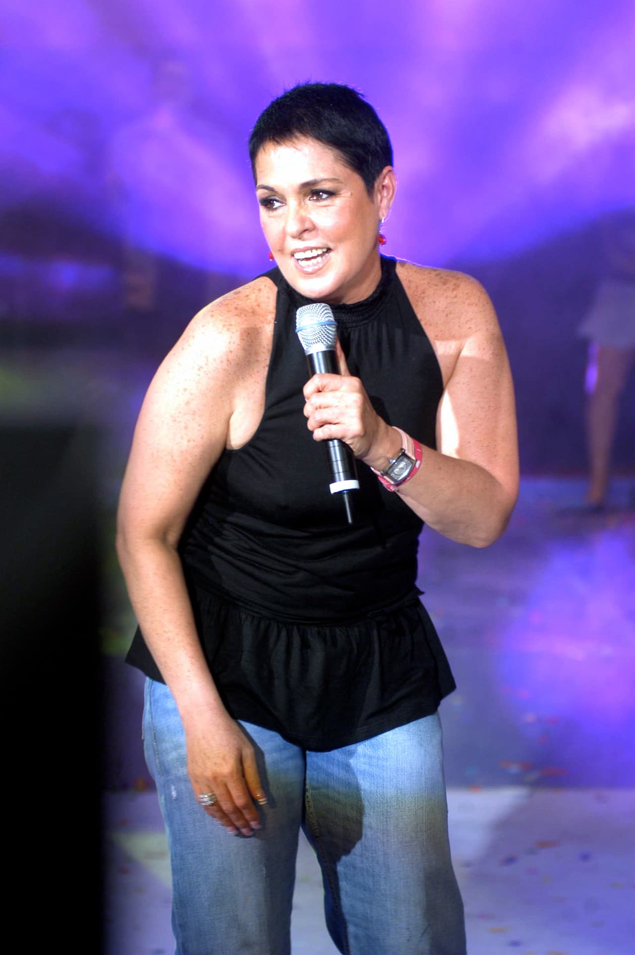 Cantante y actriz mexicana.