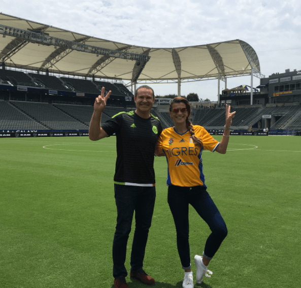 Para Alan Tacher "la sensación de estar en la cancha es maravillosa".