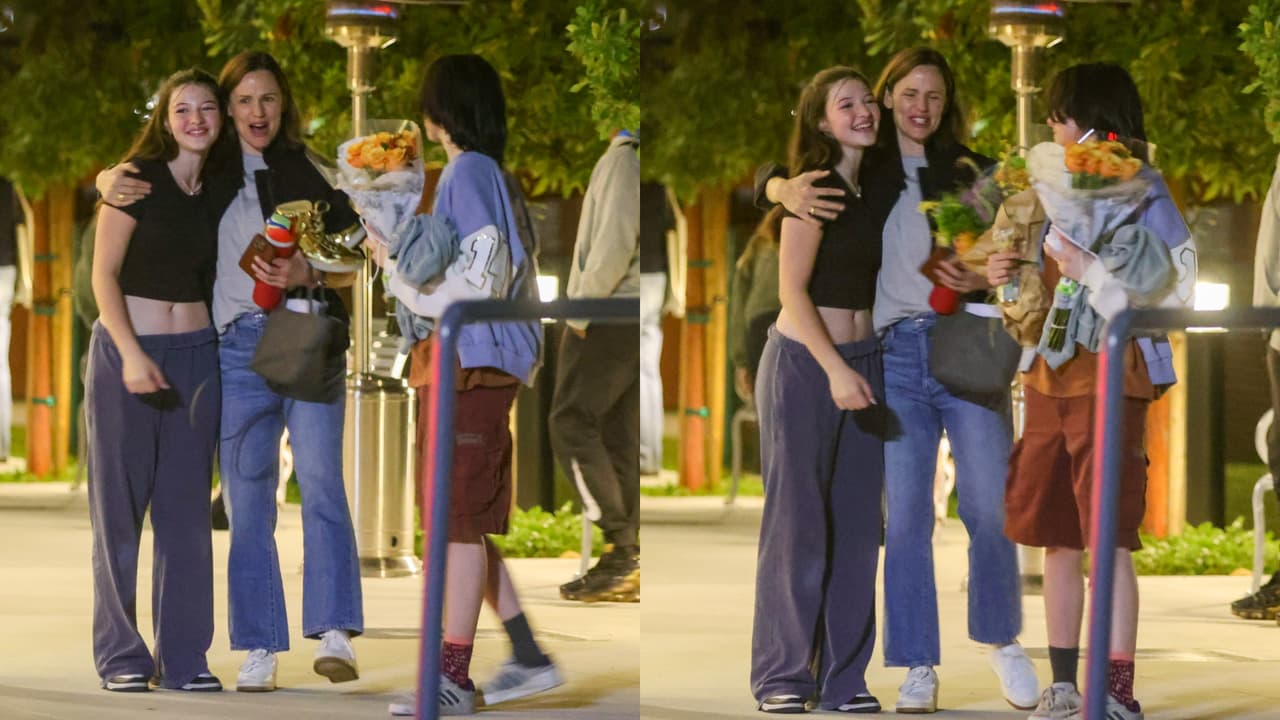 La presencia de Jennifer Garner fue más "discreta" que la de JLo.