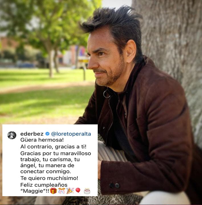 Y Derbez le dejó otro cariñoso mensaje: "¡Güera hermosa! Al contrario, gracias a ti. Gracias por tu maravilloso trabajo, tu carisma, tu ángel, tu manera de conectar conmigo. Te quiero muchísimo. ¡Feliz cumpleaños, Maggie!"