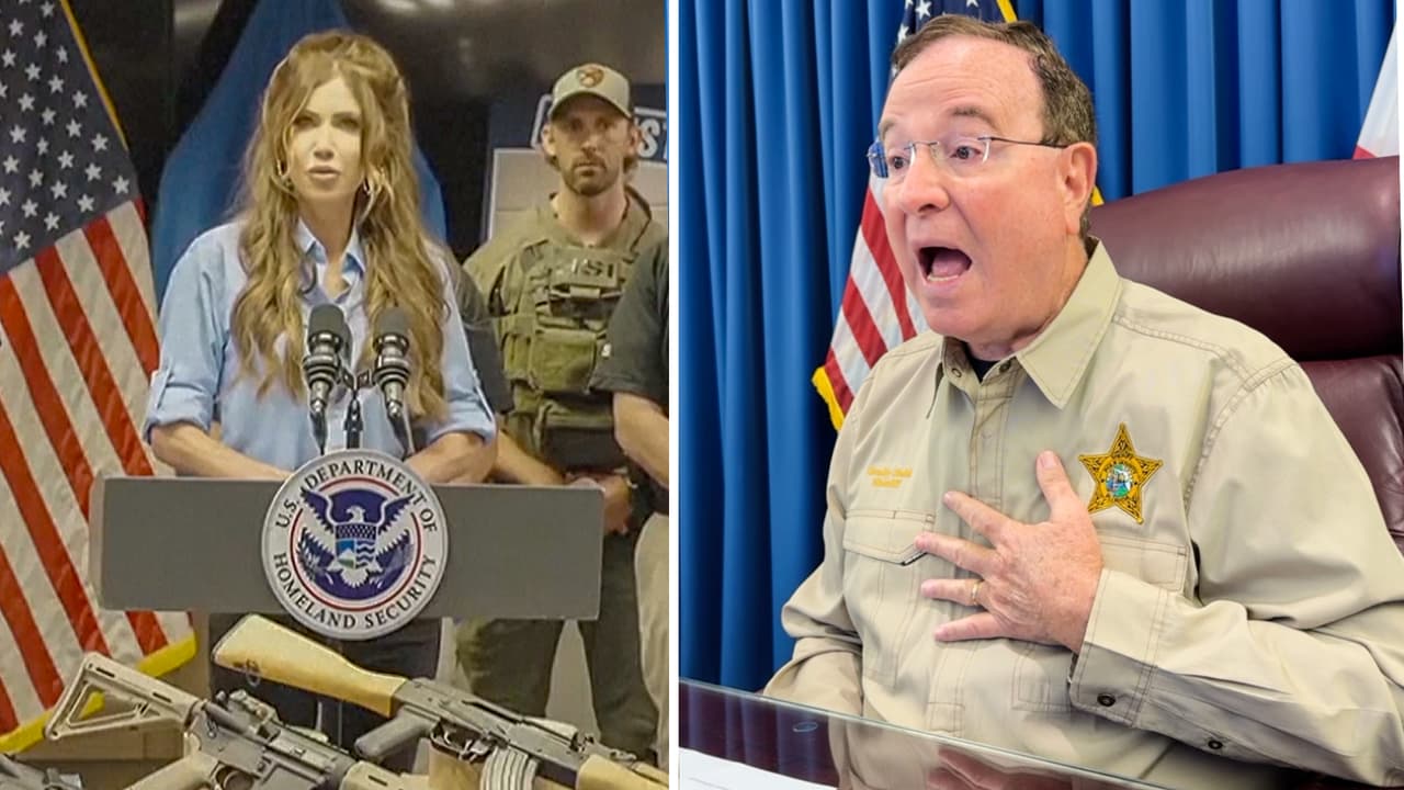 El sheriff Judd Grady, quien colabora con ICE, está furioso con Kristi Noem; esta es la razón