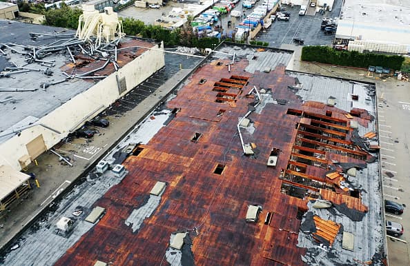 Sin embargo, no es la primera vez que se registra un tornado en California. El fenómeno, aunque poco común, no es raro en el estado dorado.