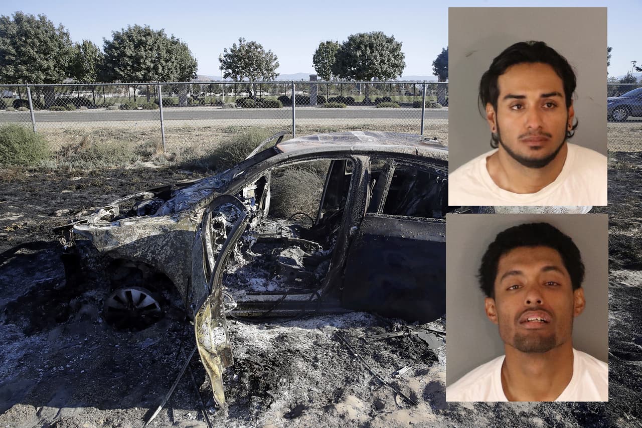 Se roban un auto y terminan desatando el voraz incendio 46 en Jurupa Valley