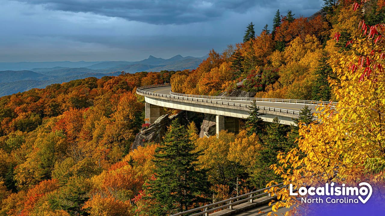 Un paseo por el Blue Ridge Parkway es lo que necesitas para despedir el otoño 2023 en Carolina del Norte