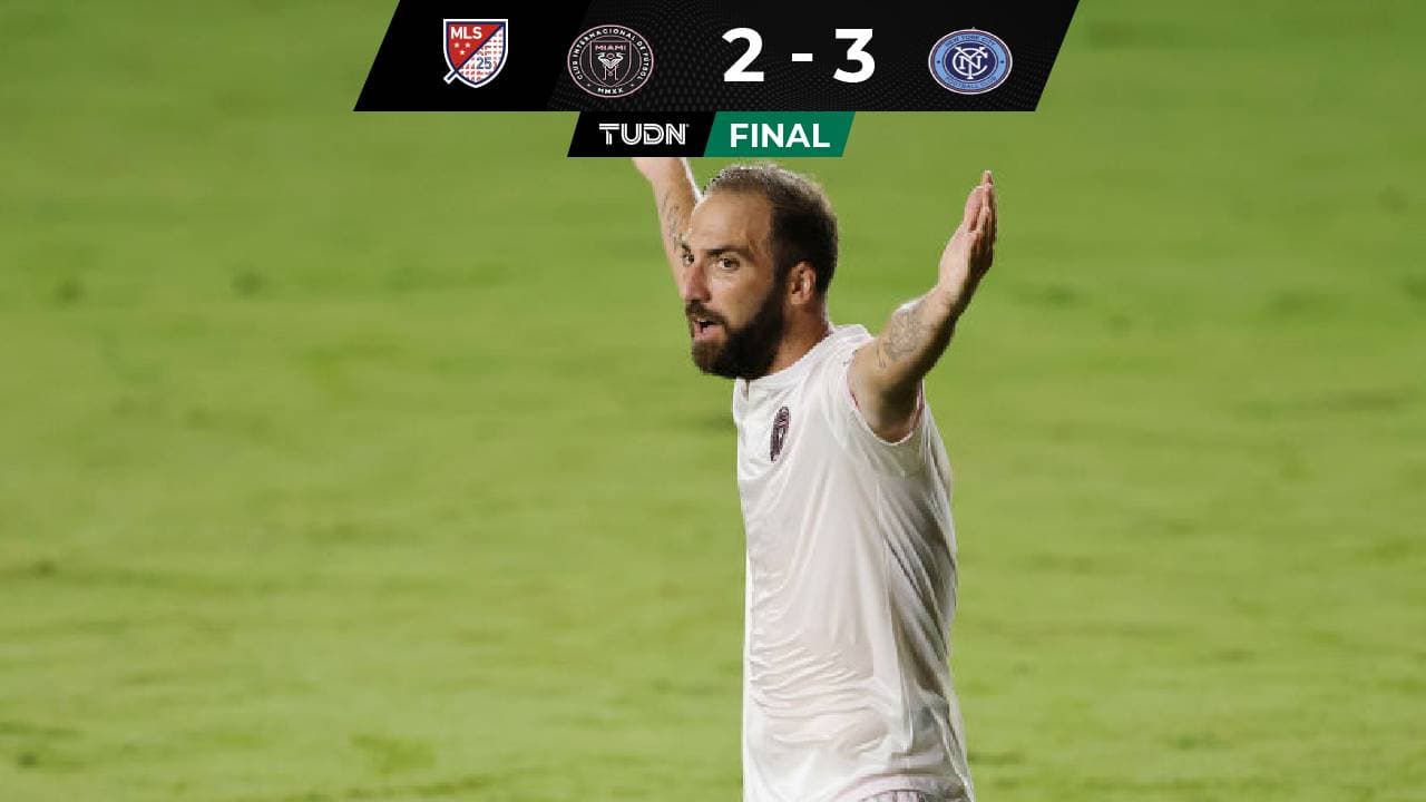 Con Higuaín y Pizarro, Inter Miami cayó ante el New York City FC