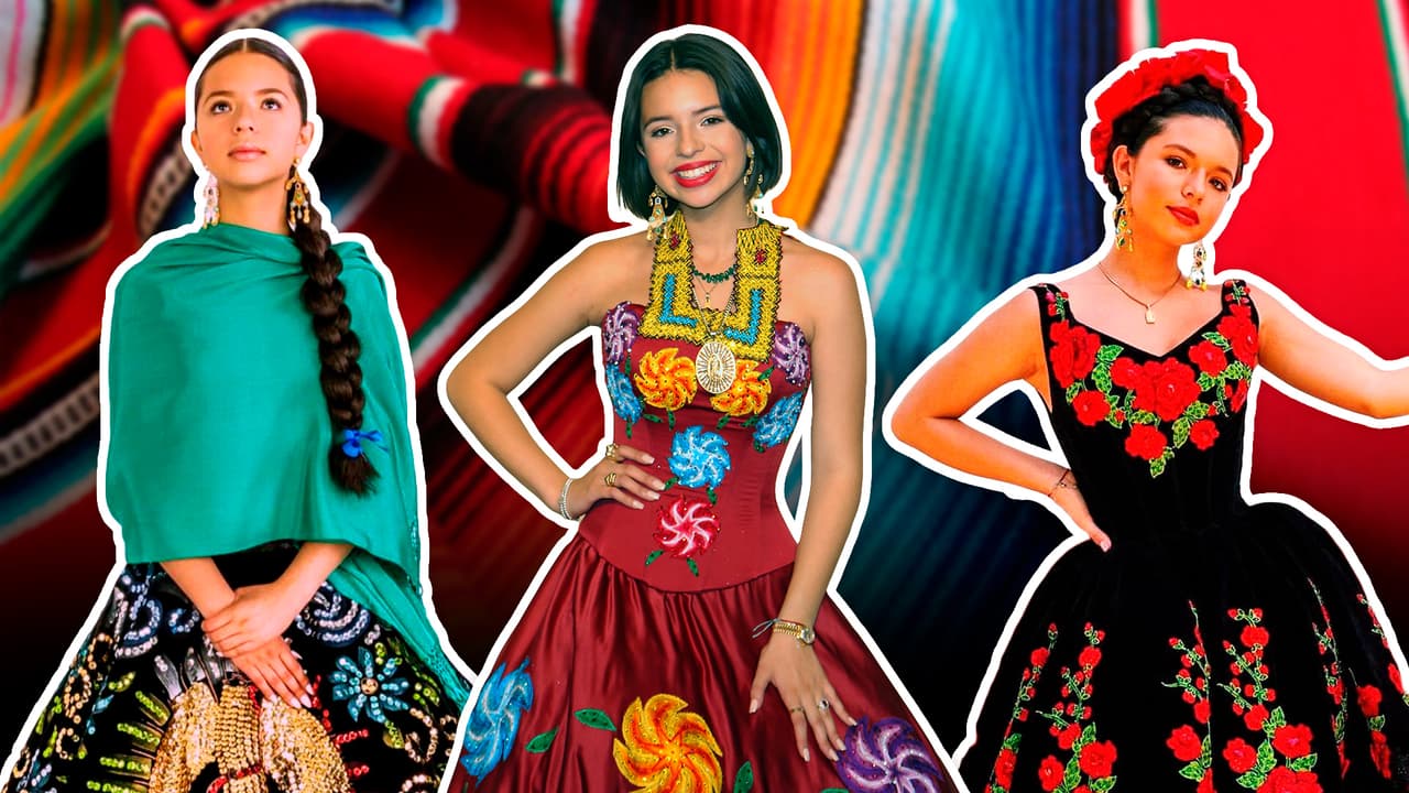 Ángela Aguilar revela el secreto de sus vestidos mexicanos, incluido el que usará para el GRAMMY