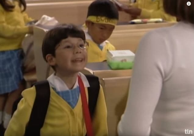 En 'Vivan los niños' actuaron muchos artistas infantiles, entre ellos Sebastián Torres, quien le dio vida al tierno Santiago Valderrama. 
<br>