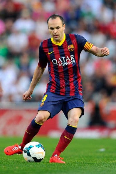 6. ANDRÉS INIESTA. La comerciabilidad del jugador aumentó luego de que anotara el gol que le dio el triunfo a España en el Mundial de 2010.