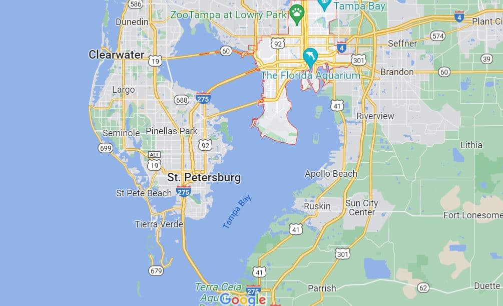 La Bahía de Tampa es muy vulnerable a las inundaciones