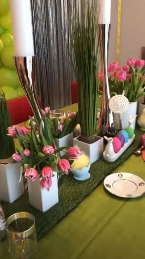 La esposa de Tommy Hilfiger no descuidó ningún detalle.