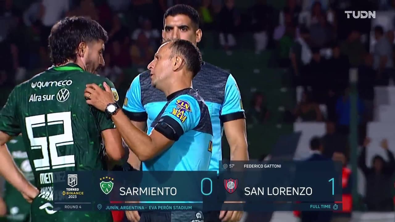 Resumen | Sarmiento no puede en casa y pierde contra San Lorenzo