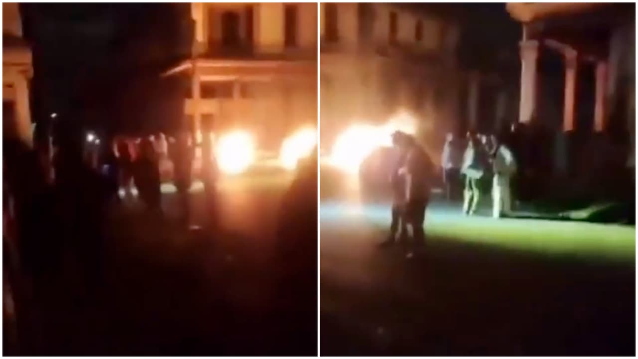 Nuevas protestas en Cuba: residentes de La Habana encienden hogueras en las calles