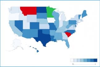 Los peores conductores del país, estado por estado