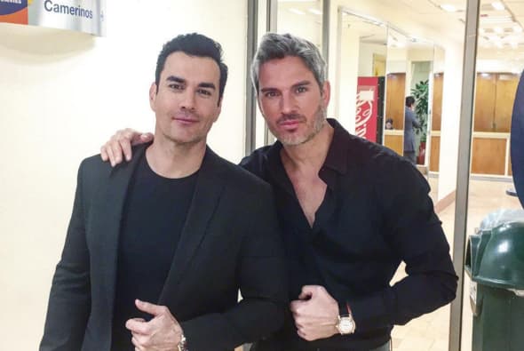 David Zepeda también anda de excelente humor.