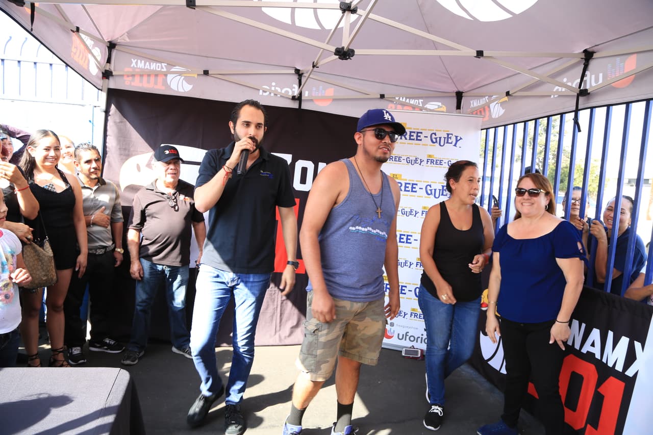 El Free-guey show es muy querido por su público y estas fotos lo demuestran.