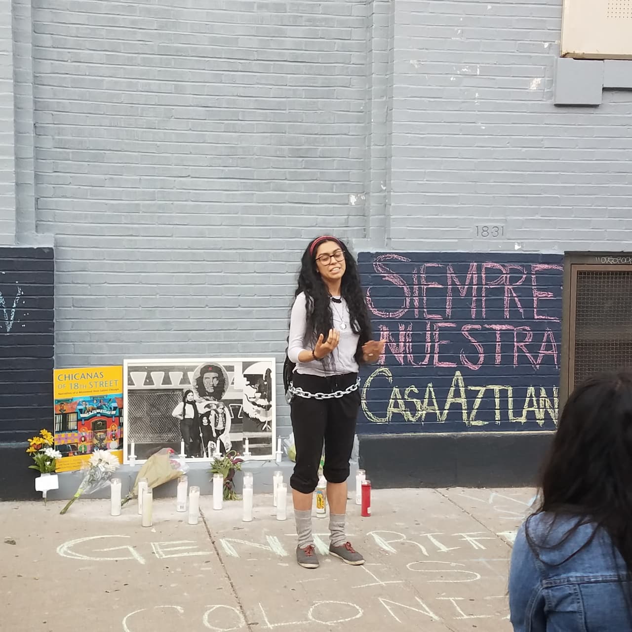 El lunes la Alianza de Pilsen organizó una vigilia para lamentar la pérdida de los murales.