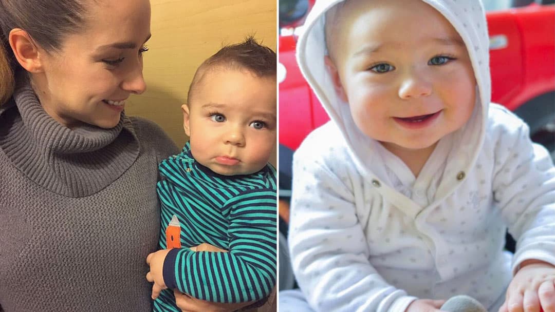 Ariadne Díaz y su hijo Diego.