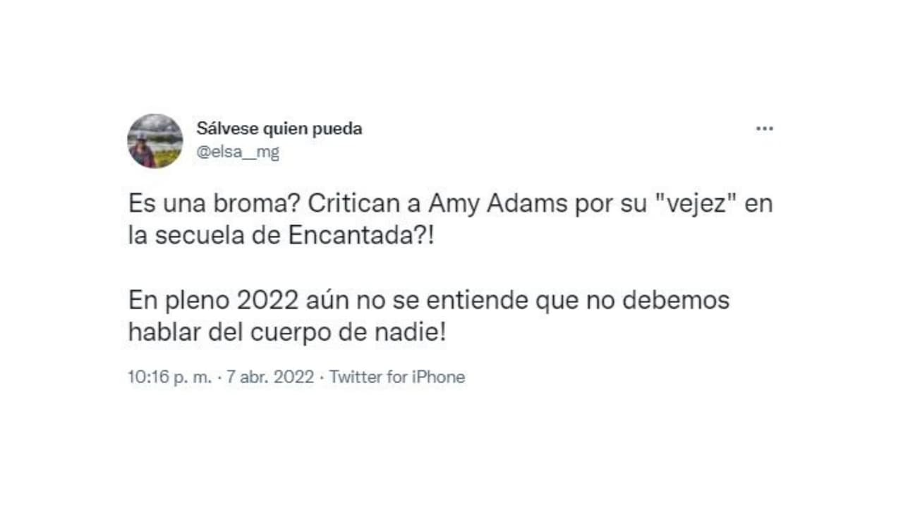 Comentario de Twitter