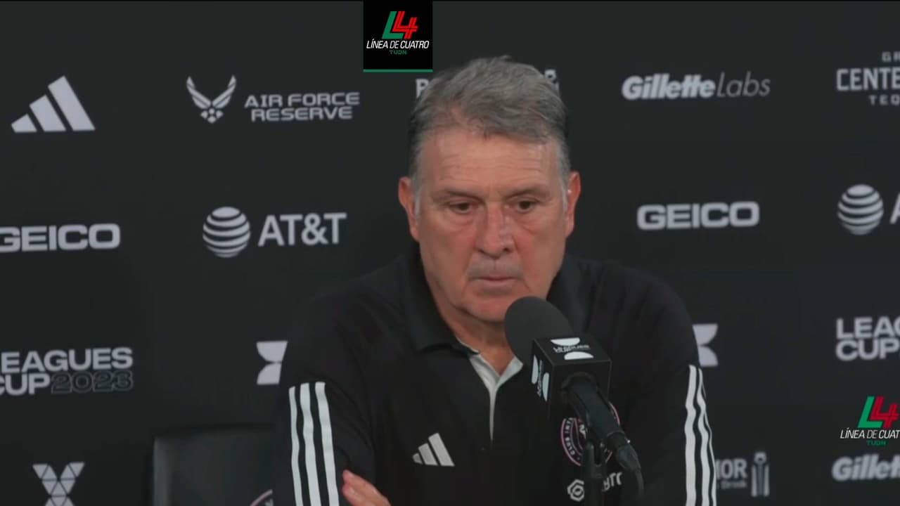 Gerardo Martino: “Parece que se da todo para que él (Messi) las escriba”