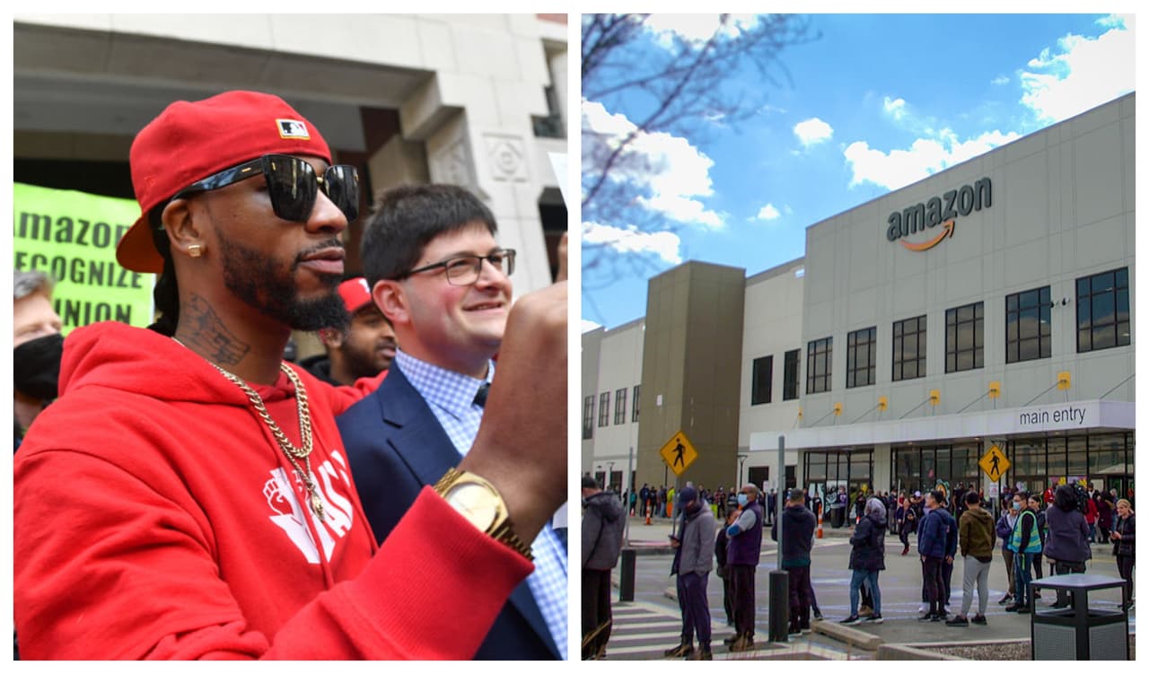 "Como trabajadores esenciales, merecemos que nos paguen más": líder del primer Sindicato de Amazon
