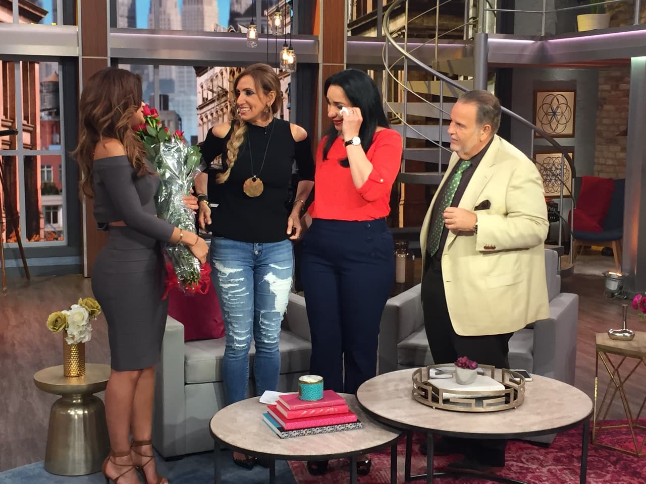 Clarissa no podía creer la sorpresa que le prepararon.