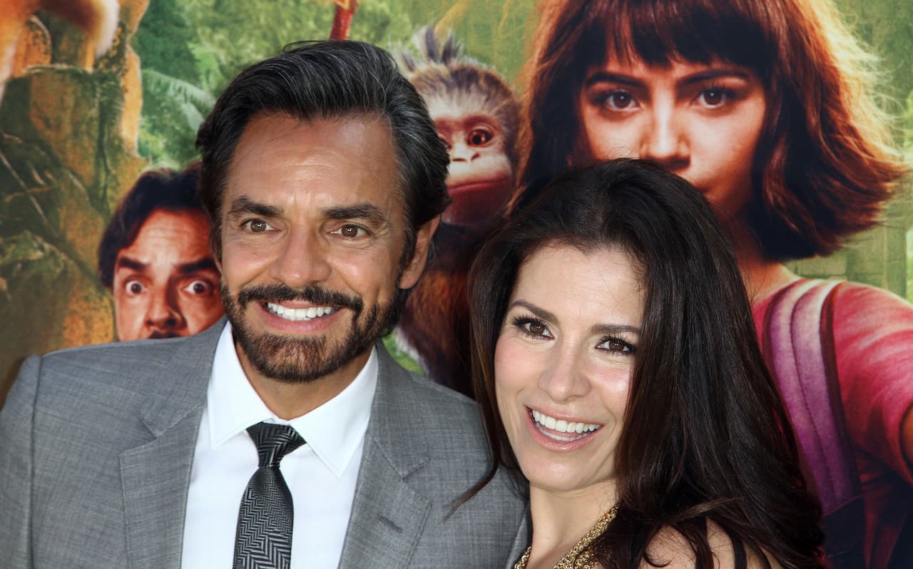 El comediante no fue solo, estuvo acompañado de su esposa Alessandra Rosaldo. Sin embargo, hubo alguien que le robó cámara.