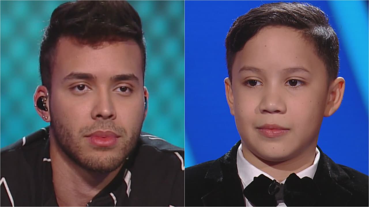 Prince Royce cara a cara con Ángel; entre la humildad y el talento