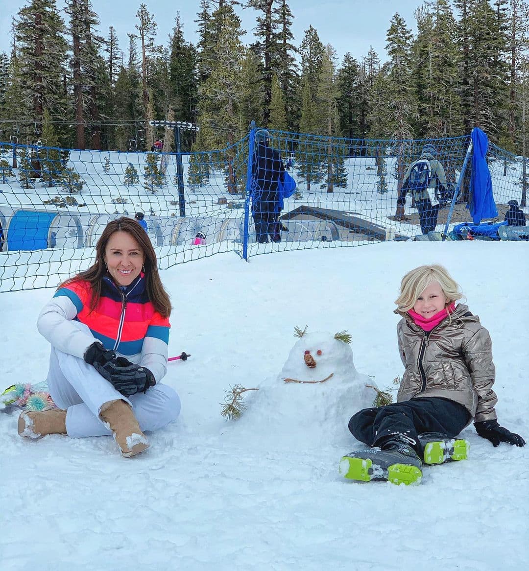 Esta no es la primera vez que hacen un viaje a la nieve, en enero de este 2020 también estuvieron en Mammoth Lakes en California.