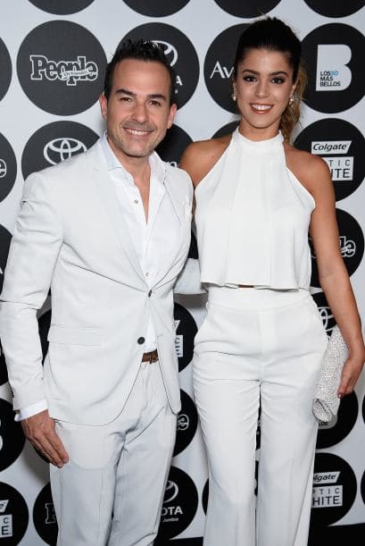 Carlos con Nicole Herrera