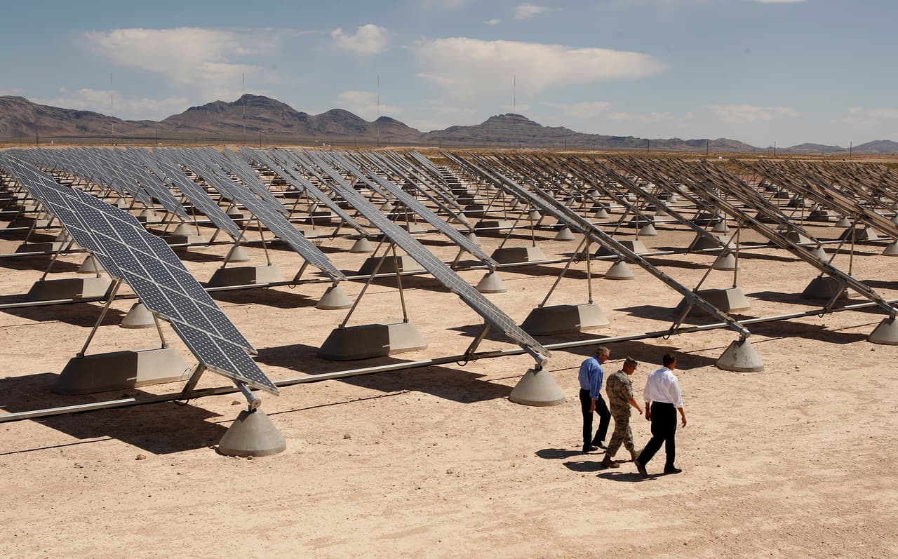 Por su clima, Nevada tiene un alto potencial para la energía solar.