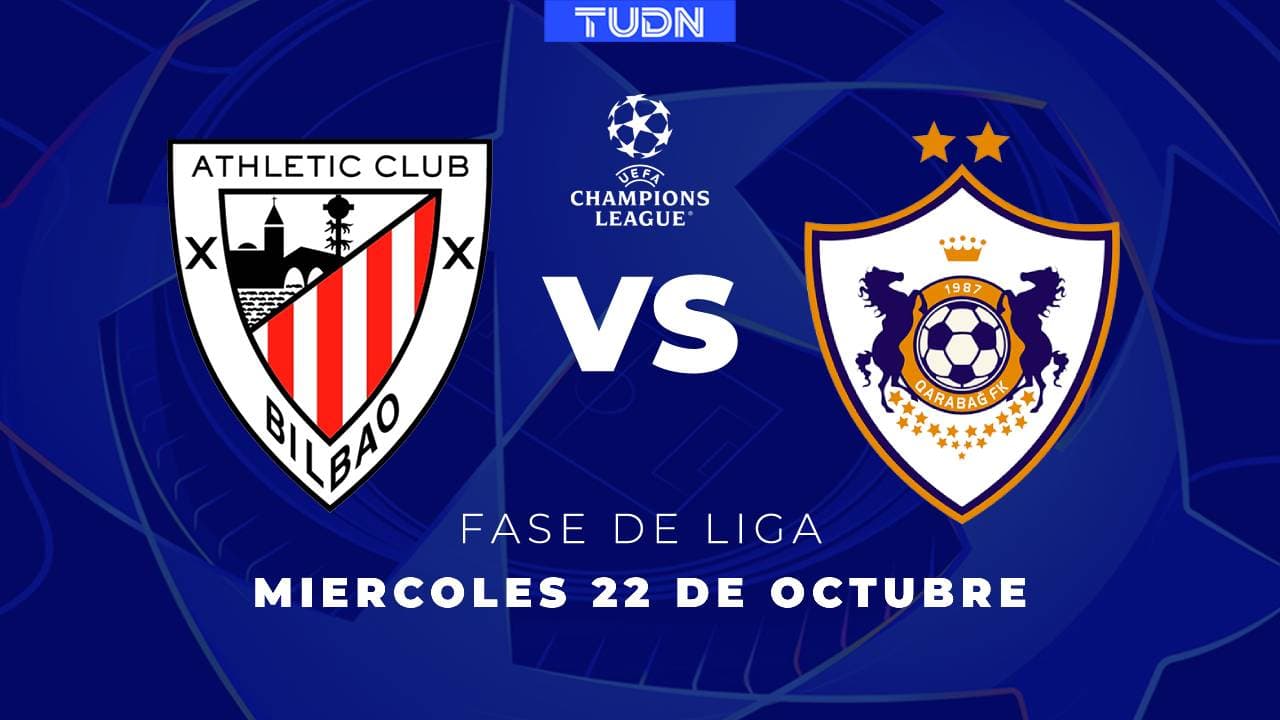 Athletic Club vs. Qarabag | Horario y dónde ver el partido de Champions League