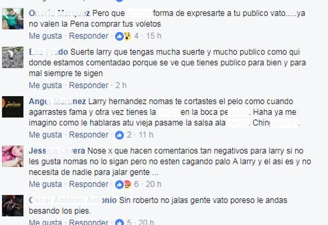 A muchos usuarios, la forma de hablar del cantante no les pareció correcta.