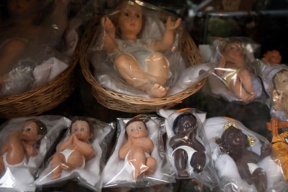 Todo listo para la misa de papa Francisco