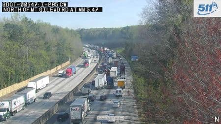 I-285 y Gilead Road.