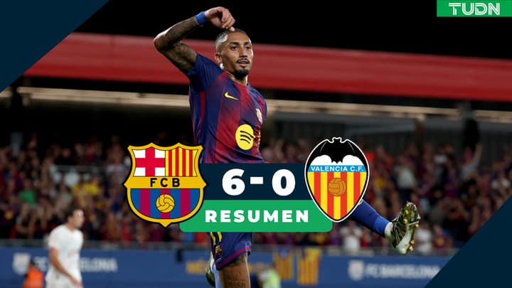 Barça arrolla al Valencia y afina puntería de cara a la Champions