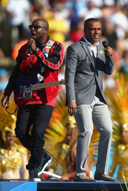 Wyclef Jean con Alexandre.