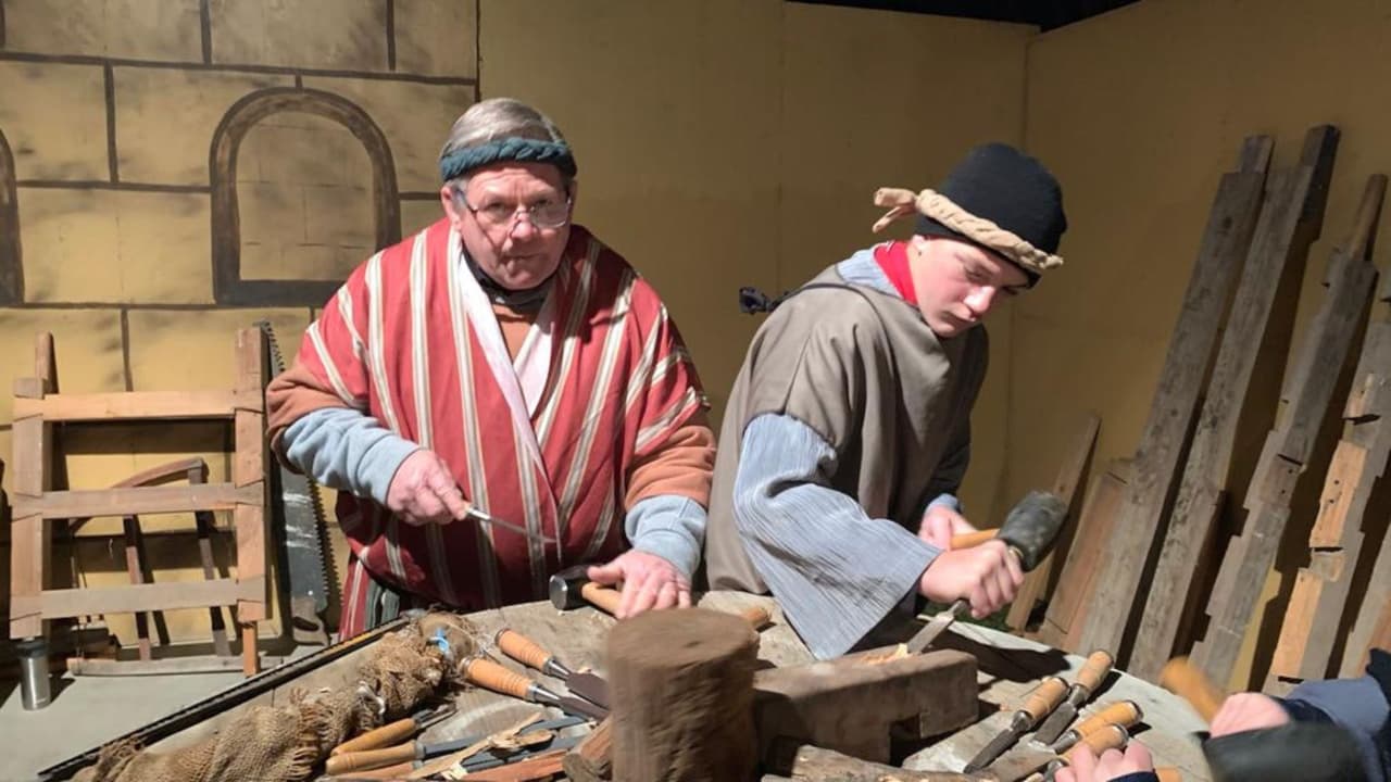 La idea del nacimiento surgió en un aula de la escuela dominical de la Asamblea.