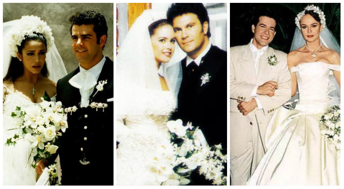 Las bodas más románticas de los actores de telenovela