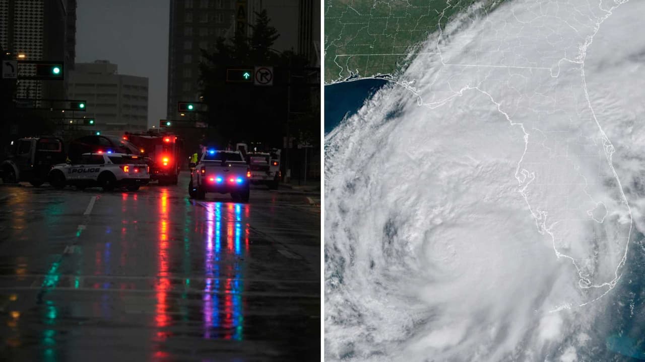 Huracán Milton: Inundaciones, marejadas y cortes de energía, los primeros efectos reportados tras el impacto
