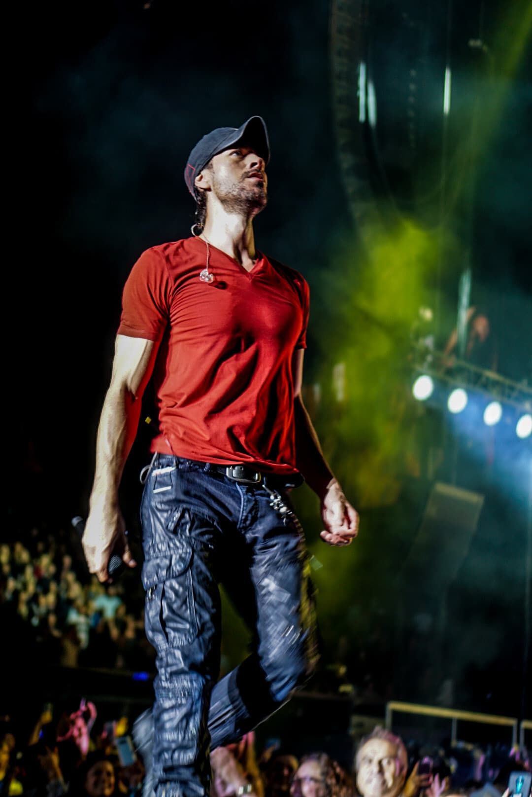 La gran estrella de la noche fue 
<b>Enrique Iglesias</b>.